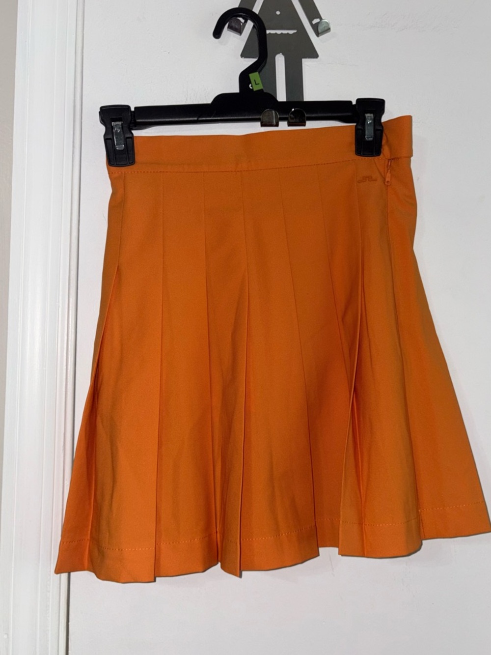 J. Lindeberg Adina Skirt in Russet Orange, size XS New with tags